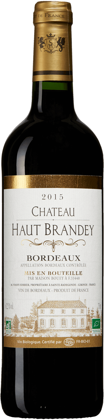 Produktbild för Château Haut Brandey