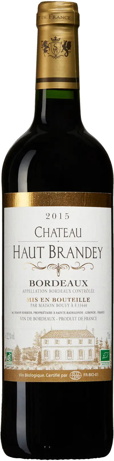 Produktbild för Château Haut Brandey