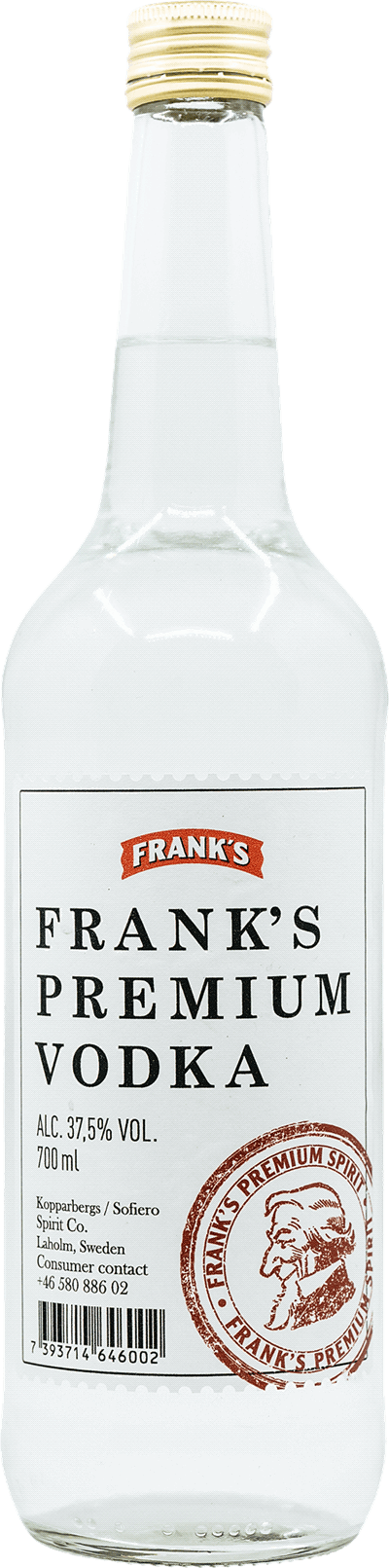 Produktbild för Frank's Premium Vodka