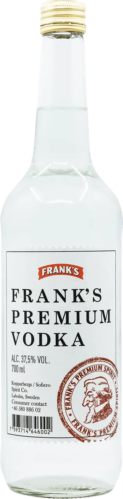 Produktbild för Frank's Premium Vodka