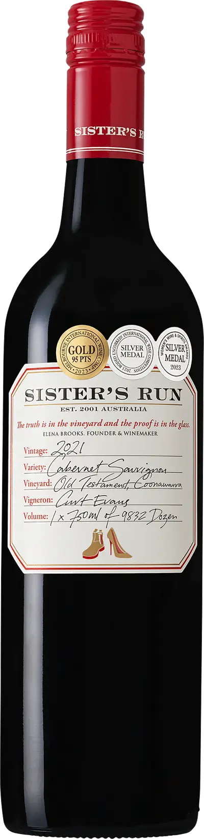 Produktbild för Sister's Run Old Testament Coonawarra