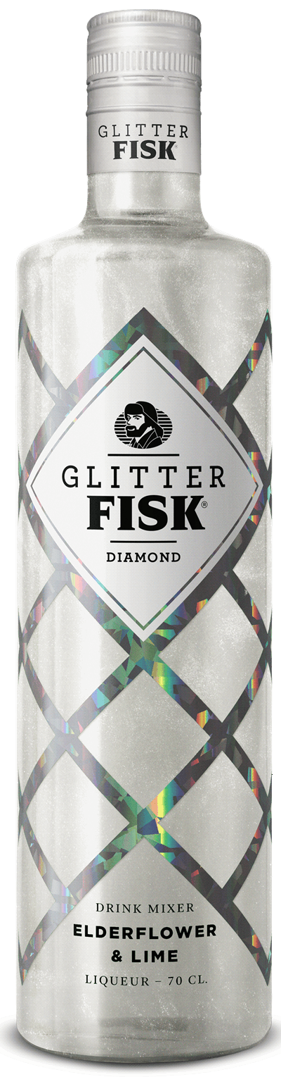 Glitter Fisk Diamond Drink Mixer | Systembolaget