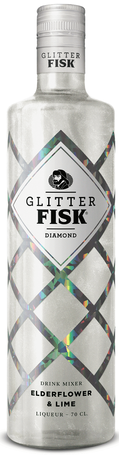 Produktbild för Glitter Fisk