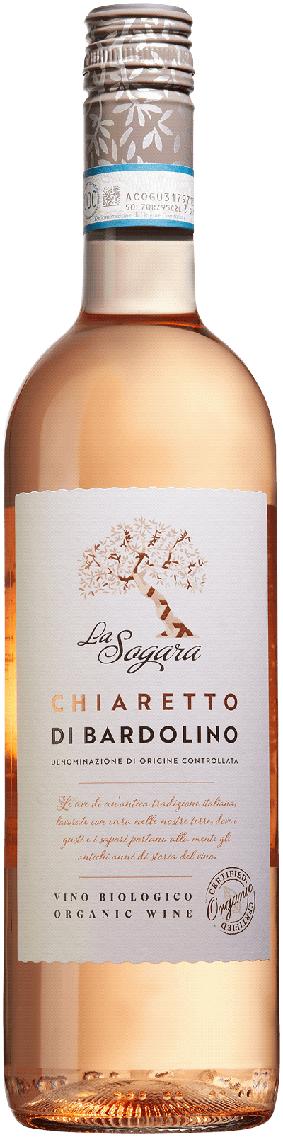 Produktbild för Bardolino Chiaretto La Sogara Rosé