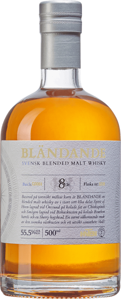 Produktbild för Bländande Svensk Blended Malt Whisky