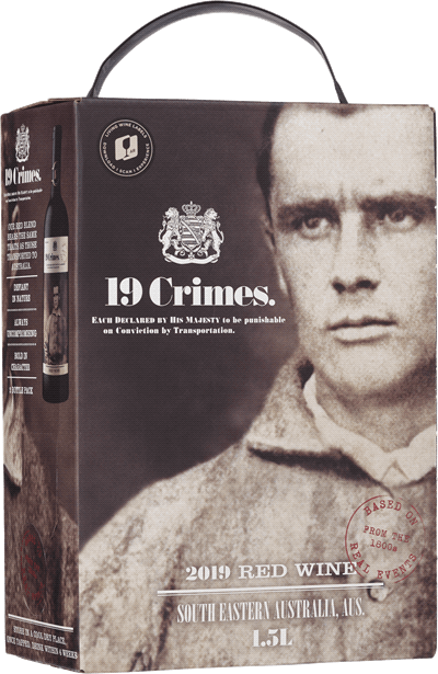 Produktbild för 19 Crimes Red Wine