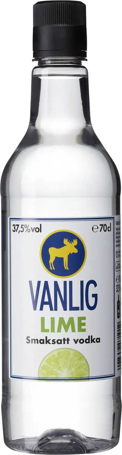 Produktbild för Vanlig Vodka Lime