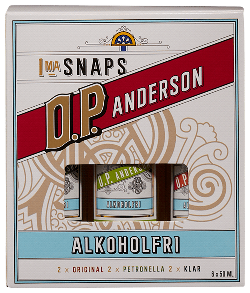 Alkoholfri snaps från O.P. Anderson