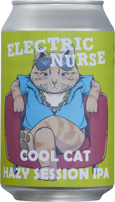 Produktbild för Electric Nurse Cool Cat Session IPA