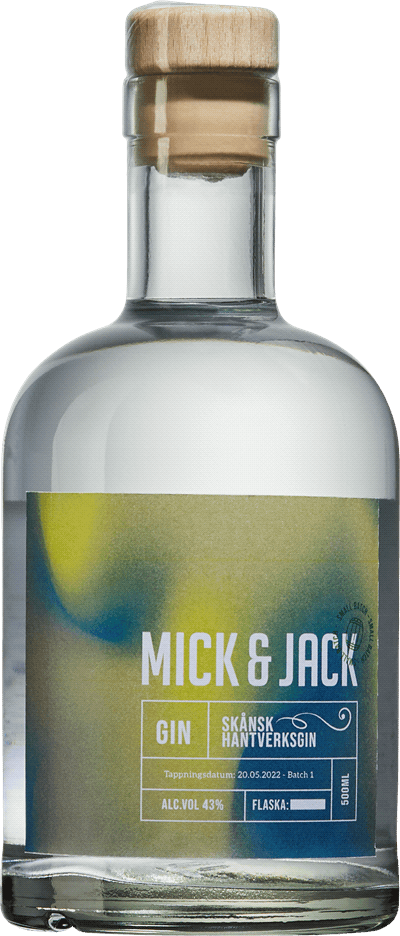 Produktbild för Mick & Jack Skånsk Hantverksgin