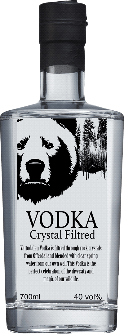 Produktbild för Vattudalen Vodka