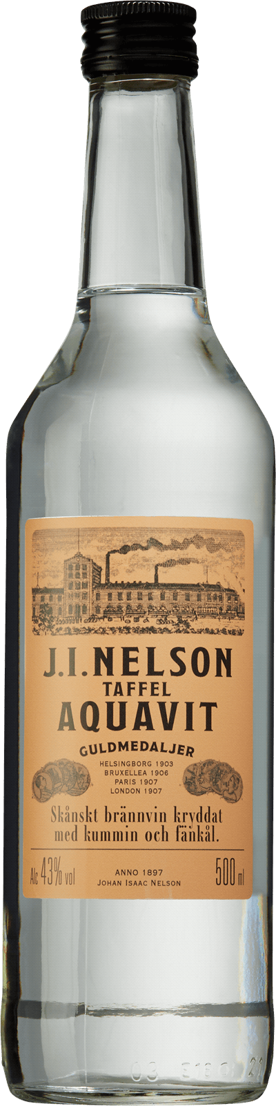 Produktbild för J.I.Nelson Taffel Aquavit