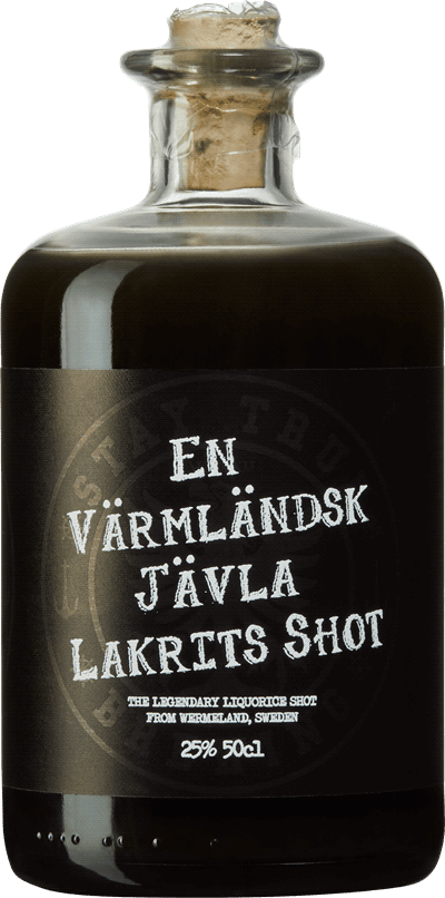 Produktbild för En Värmländsk Jävla Lakrits Shot