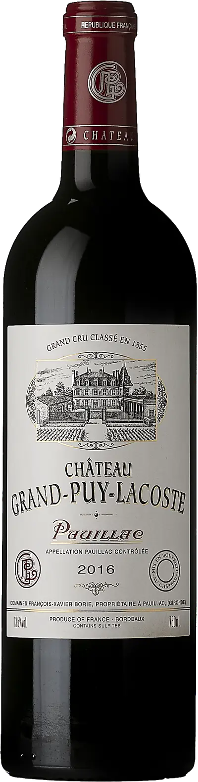 Produktbild för Château Grand Puy Lacoste