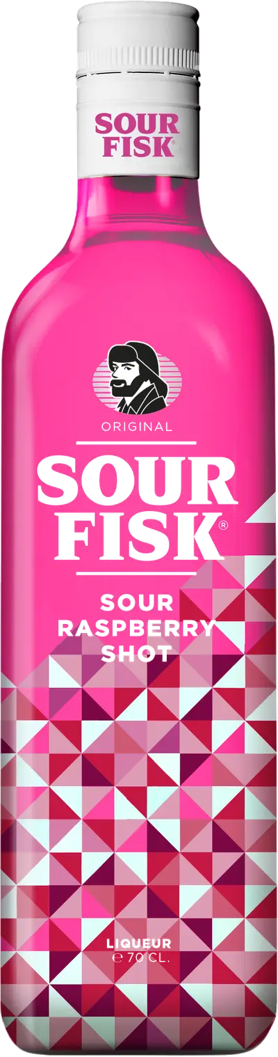 Produktbild för Sour Fisk Raspberry