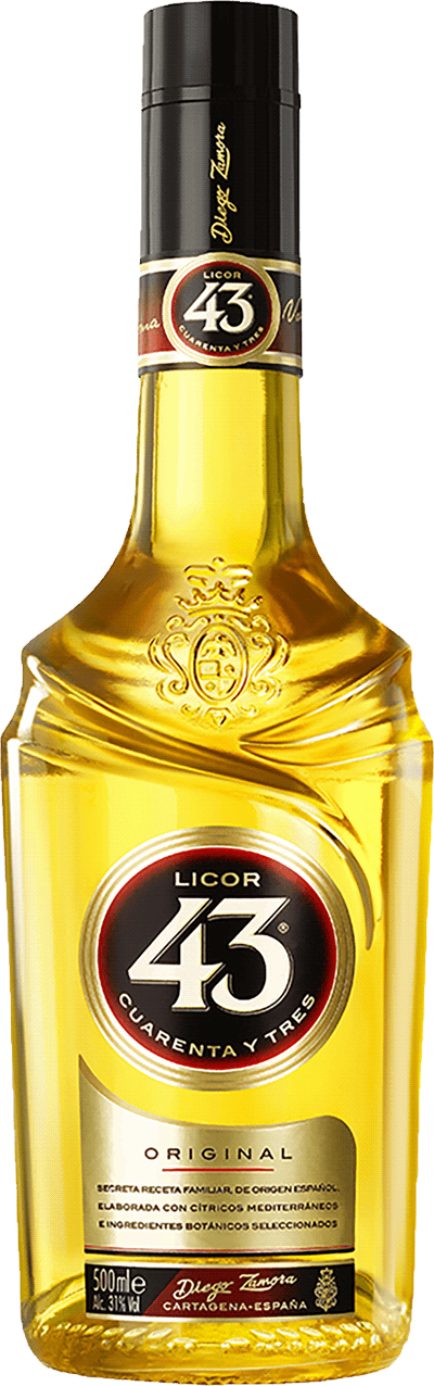 Flaska med Licor 43