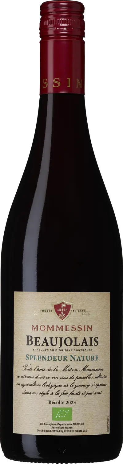 Produktbild för Beaujolais Splendeur Nature organic