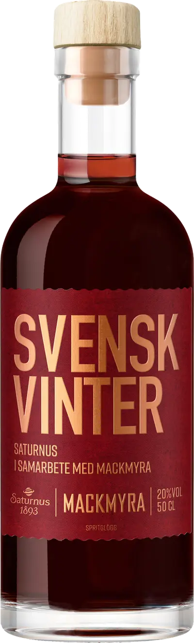 Produktbild för Svensk Vinter Röd