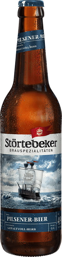 Störtebeker Pilsener-Bier by Störtebeker Braumanufaktur — beer label